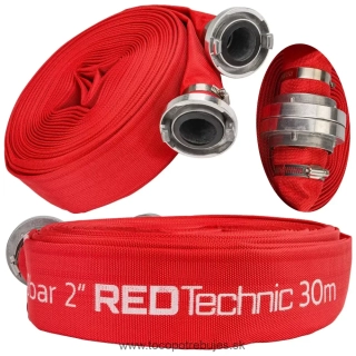 Požiarna hadica pre čerpadlá, 30M - RED TECHNIC RTWS0068