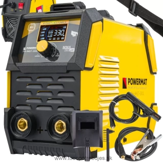 Invertorová zváračka LCD MMA PULSE TIG-LIFT 330A IGBT - POWERMAT PM-IMGT-330L