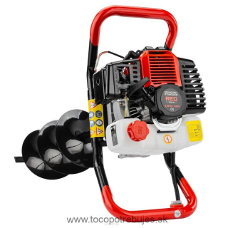 Pôdny vrták RTSWG0106 + 3 vrtáky - RED TECHNIC