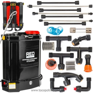 Akumulátorový postrekovač 16L - RED TECHNIC RTOA0109