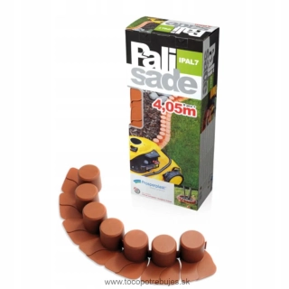 Prosperplast Palisáda IPAL7 4,05 m Šedá