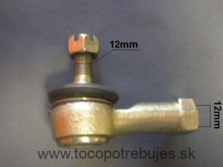 Guľový čap so závitom 12mm - 4672