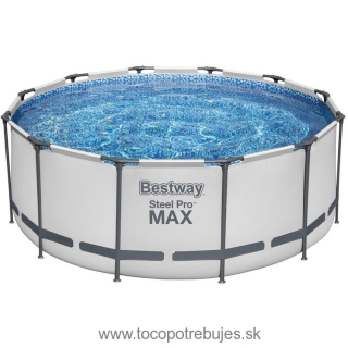 Bestway 56420 bazén, 366 x 100 cm, kartušová filtrácia