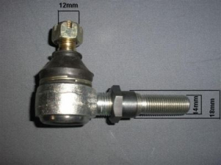 Univerzálny guľový čap s 12mm závitom (1527)