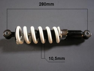 Zadný tlmič na Dirt bike 28cm (2943)