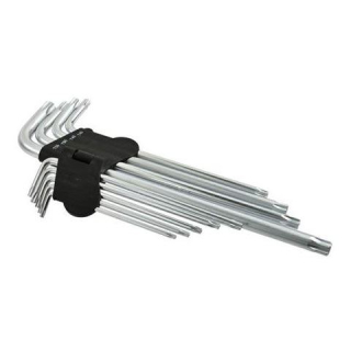 Súprava kľúčov TORX T10-55/260mm (5/40) - GEKO G01707
