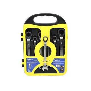 Sada kľúčov s račnou 7ks 8-19mm - GEKO G10340
