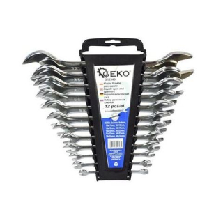 Sada kľúčov ploché povrchová úprava 6-32mm 12ks - GEKO G11345