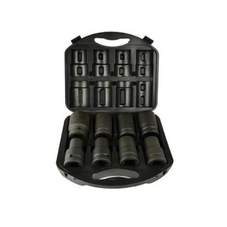 Sada nástrčných hlavic 1", 8ks, 19-41mm - GEKO G10074