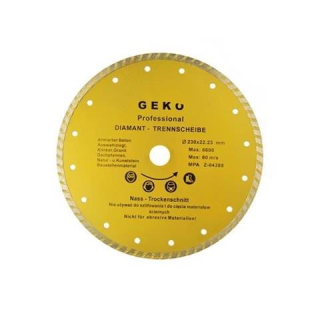 Diamantový kotúč 230mm Turbo - GEKO PROFI G00264