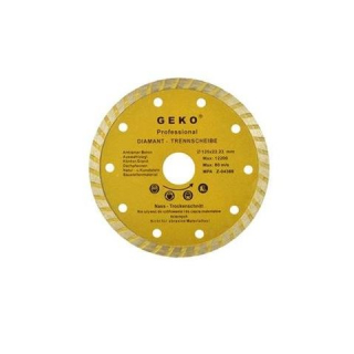 Diamantový kotúč 125mm Turbo - GEKO PROFI G00261