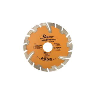 Kotúč diamantový 115mm hlboké zárezy - GEKO G00224
