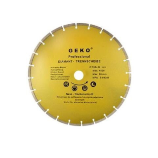 Diamantový kotúč 350mm Segment - GEKO PROFI G00255