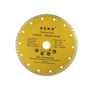 Diamantový kotúč 180mm Turbo - GEKO PROFI G00262