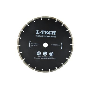 Kotúč diamantový 300x8x25,4mm segment L-TECH - GEKO G00227