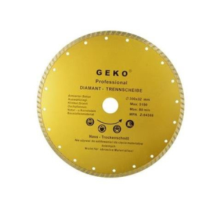 Diamantový kotúč 300mm Turbo - GEKO PROFI G00265