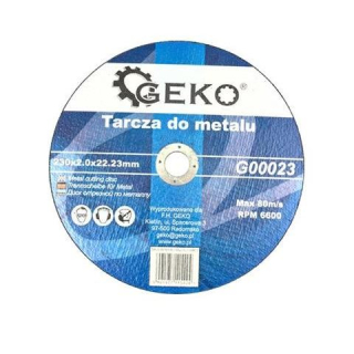 Geko G00023 Kotúč na kov plechy rúry 230 x 2,0mm ks