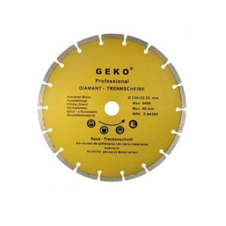 Diamantový kotúč 230mm Segment - GEKO PROFI G00253