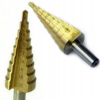 Postupný stupňovitý vrták 4-32mm - MAR-POL M22327