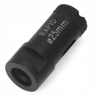 Diamantový korunkový vrták do dlažby a kameňa 25mm M14 - MAR-POL M22649