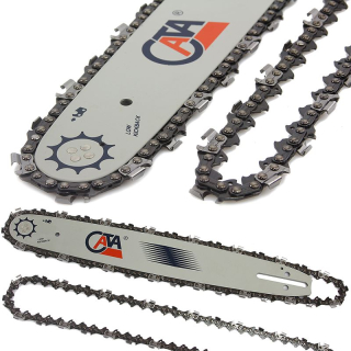 Lišta do píly 35 cm/14” + 2 reťaze - MAR-POL M86665