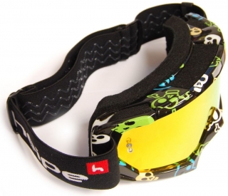 Motokrosové okuliare Heipe Racing Skull Profi