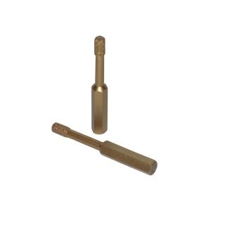 Diamantový korunkový vrták do dlažby a kameňa 8mm HEX - MAR-POL M22681