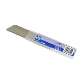 Náhradné čepele pre nože 18mmx0.4mm 10ks - GEKO G01855