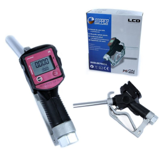 Tankovacia pištoľ s LCD digitálnym prietokomerom - RIPPER M79956