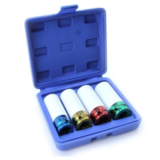 Nástrčné kľúče pre hliníkové disky 4ks 1/2" - BJC M58271