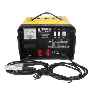 Powermat PM-CD-50RWL Autonabíjačka + štart 50A 230V 12V/24V