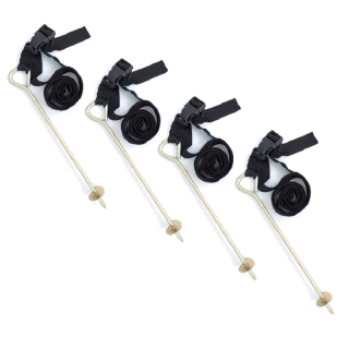 Jumpspirit Anchor Kit - Sada na uchytenie trampolíny do zeme pre Jumpspirit trampolíny