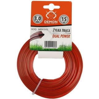 Lanko do vyžínačov 3,0mm 15m štvorhran - DEMON M84141