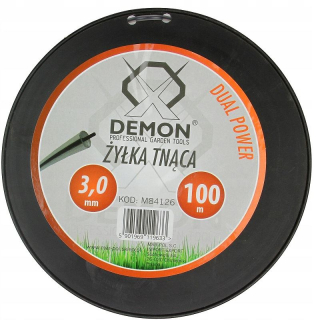 Vyžínacia struna kruhový 3.0mm, 100m - DEMON M84146