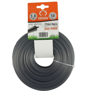 Vyžínacia struna kruhový 3.0mm, 50m - DEMON M84143