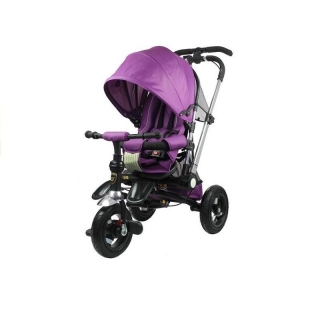 LeanToys Detská trojkolka PRO700, fialová