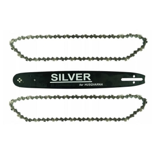 Lišta na reťazovú pílu 15″ – šírka zuba 0,325″+ 2x reťaz - Silver 11154