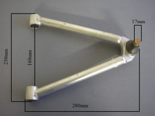 Predné rameno horné na Kazuma Falcon 150ccm ľavé/pravé (47-1063)