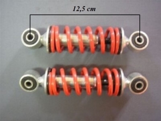 Predny tlmič na pocket bike par (12,5cm) - 358