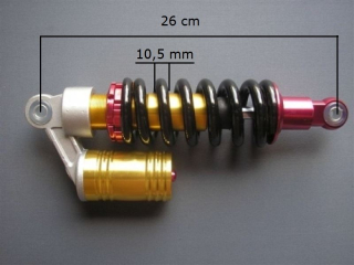 Zadný tlmič na Dirt bike 26cm (2942)