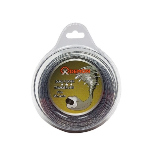 Vyžínacia struna štvoruholníková točená, posilnená drôtom 2,4mm x 50m M830841