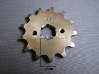 Predné ozubené koleso 13 zubov 3055