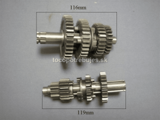 Prevodovka Dirtbike komplet 110/125ccm (1353)