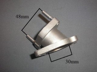 Hlinikove sacie potrubie na CG200-250ccm - 4360