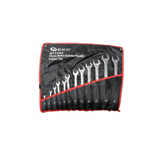 Sada kľúčov očkoploské (vyhnuté) 6-32mm 12ks - GEKO G11444