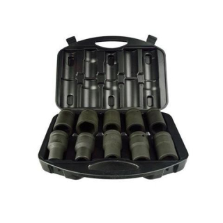 Sada nástrčných hlavic 1", 10ks, 17-41mm - GEKO G10075