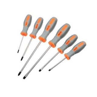 Skrutkovače CRV 6 ks (sivo-oranž.) - GEKO G30543