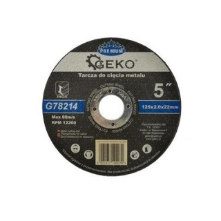 Rezný kotúč na kov 125x2x22mm - GEKO G78214