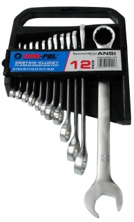 Kľúče očko vidlicové 12ks 6 – 22 RatchetDrive M58170