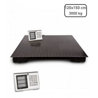 DEMANDY 3000 kg plošinová váha 120X150cm s kovovým displejom